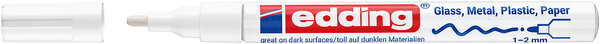 edding e-751 Gloss Paint Marker White (4-751-9-049) edding e-751 Gloss Paint Marker White (4-751-9-049)