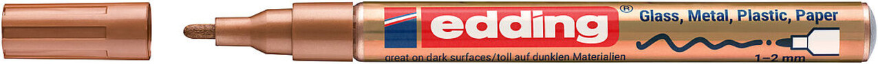 edding e-751 Gloss Paint Marker Copper (4-751-9-055)