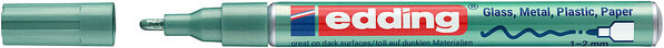 edding e-751 Gloss Paint Marker Metallic Green (4-751-9-074) edding e-751 Gloss Paint Marker Metallic Green (4-751-9-074)