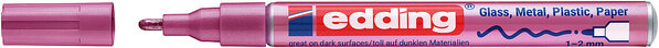 edding e-751 Gloss Paint Marker Metallic Pink (4-751-9-079) edding e-751 Gloss Paint Marker Metallic Pink (4-751-9-079)