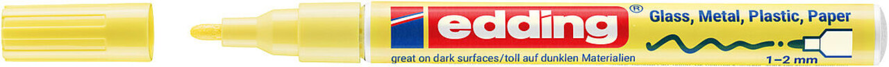 edding e-751 Gloss Paint Marker Pastel Yellow (4-751-9-135) edding e-751 Gloss Paint Marker Pastel Yellow (4-751-9-135)