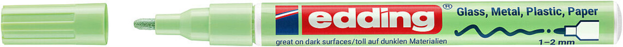edding e-751 Gloss Paint Marker Pastel Green (4-751-9-137) edding e-751 Gloss Paint Marker Pastel Green (4-751-9-137)