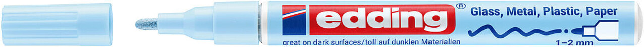 edding e-751 Gloss Paint Marker Pastel Blue (4-751-9-139) edding e-751 Gloss Paint Marker Pastel Blue (4-751-9-139)