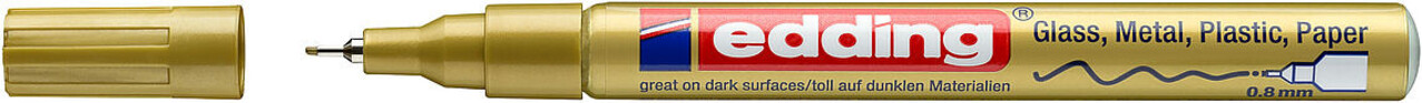 edding e-780 Gloss Paint Marker Gold (4-780-9-053) edding e-780 Gloss Paint Marker Gold (4-780-9-053)