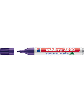 edding e-3000 Permanent Marker Violet (4-3000008)