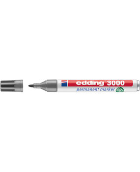 edding e-3000 Permanent Marker Grey (4-3000012)