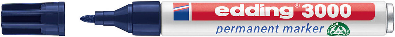 edding e-3000 Permanent Marker Steel Blue (4-3000017)