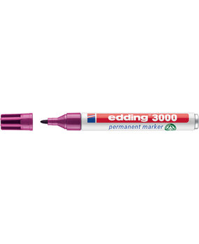 edding e-3000 Permanent Marker Magenta (4-3000020)