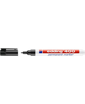 edding e-400 Permanent Marker Black (4-400001)