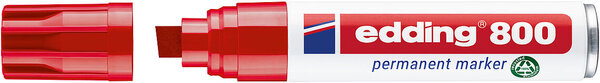 edding e-800 Permanent Marker Red (4-800002)