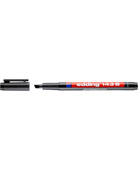 edding e-143 B Permanent Pen 1-3mm Black (4-143001)