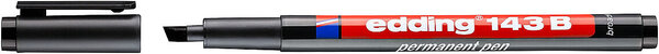edding e-143 B Permanent Pen 1-3mm Black (4-143001)