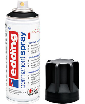 edding e-5200 Permanent Spray Black Matt RAL9005 (4-NL5200901)