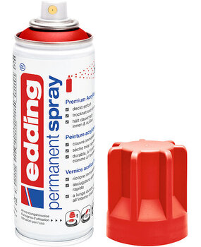 edding e-5200 Permanent Spray Traffic Red Matt RAL3020 (4-NL5200902)