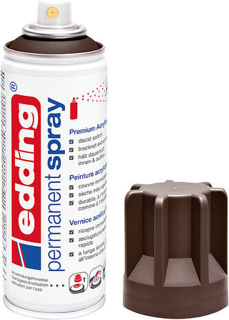 edding e-5200 Permanent Spray Chocolate Brown Matt RAL8017 (4-NL5200907) edding e-5200 Permanent Spray Chocolate Brown Matt RAL8017 (4-NL5200907)