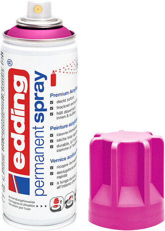edding e-5200 Permanent Spray Telemagenta Matt RAL4010 (4-NL5200909)