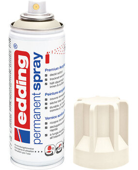 edding e-5200 Permanent Spray Cream White Matt RAL9001 (4-NL5200921)