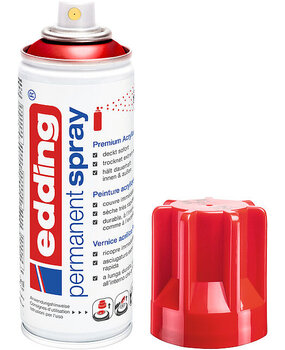 edding e-5200 Permanent Spray Traffic Red Glossy RAL3020 (4-NL5200952)