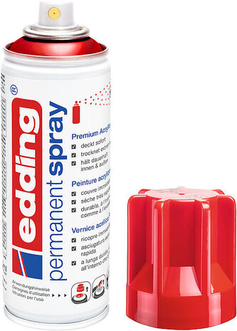 edding e-5200 Permanent Spray Traffic Red Glossy RAL3020 (4-NL5200952) edding e-5200 Permanent Spray Traffic Red Glossy RAL3020 (4-NL5200952)