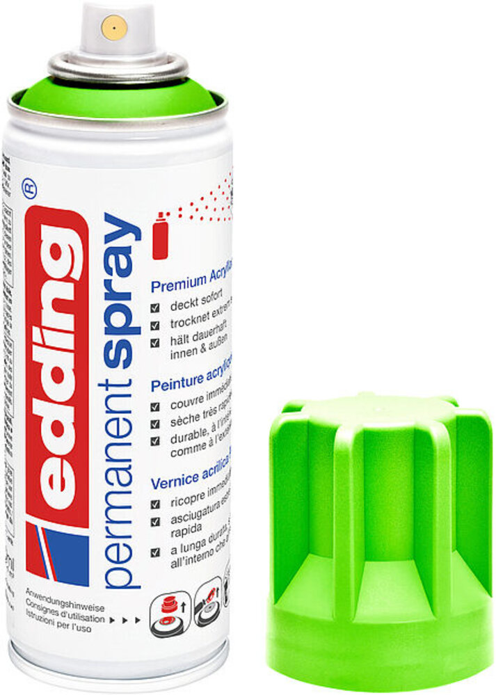 edding e-5200 Permanent Spray Neon Green Matt (4-NL5200964) edding e-5200 Permanent Spray Neon Green Matt (4-NL5200964)