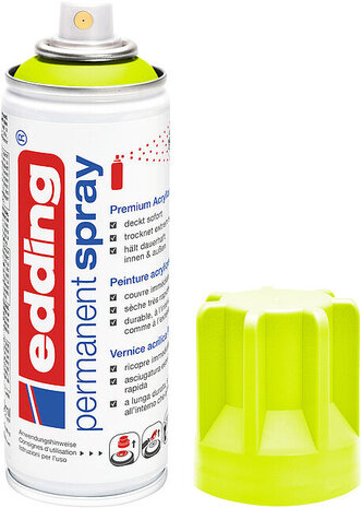 edding e-5200 Permanent Spray Neon Yellow Matt (4-NL5200965)