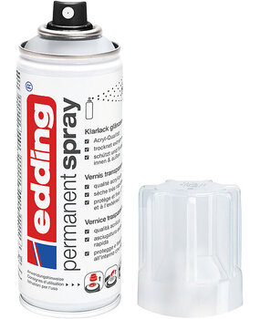 edding e-5200 Permanent Spray Clear Lacquer Glossy (4-NL5200994)