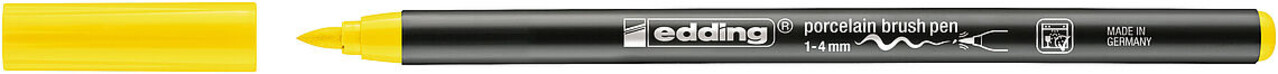 edding e-4200 Porcelain Brush Pen Yellow (4-4200005) edding e-4200 Porcelain Brush Pen Yellow (4-4200005)
