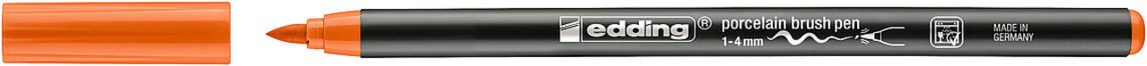 edding e-4200 Porcelain Brush Pen Orange (4-4200006) edding e-4200 Porcelain Brush Pen Orange (4-4200006)