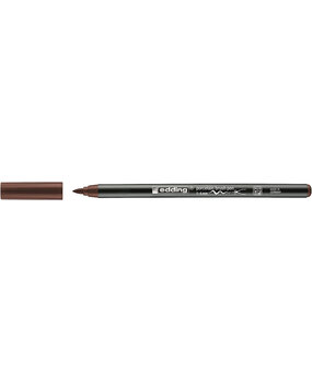 edding e-4200 Porcelain Brush Pen Brown (4-4200007)