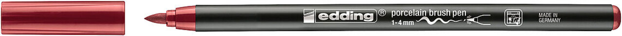 edding e-4200 Porcelain Brush Pen Crimson Lake (4-4200046) edding e-4200 Porcelain Brush Pen Crimson Lake (4-4200046)