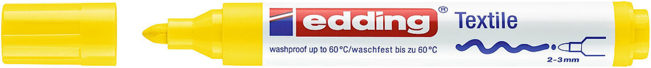 edding e-4500 Textile Marker Yellow (4-4500005)