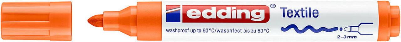 edding e-4500 Textile Marker Orange (4-4500006)