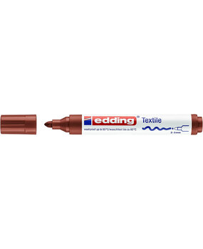 edding e-4500 Textile Marker Brown (4-4500007)