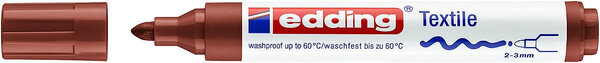 edding e-4500 Textile Marker Brown (4-4500007) edding e-4500 Textile Marker Brown (4-4500007)