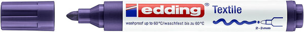 edding e-4500 Textile Marker Violet (4-4500008)