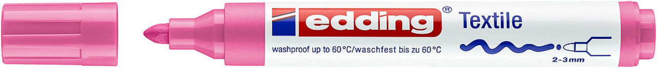edding e-4500 Textile Marker Pink (4-4500009) edding e-4500 Textile Marker Pink (4-4500009)