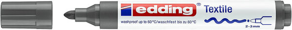 edding e-4500 Textile Marker Grey (4-4500012) edding e-4500 Textile Marker Grey (4-4500012)