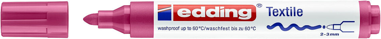 edding e-4500 Textile Marker Carmine Red (4-4500019) edding e-4500 Textile Marker Carmine Red (4-4500019)
