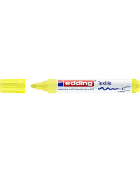 edding e-4500 Textile Marker Neon Yellow (4-4500065)
