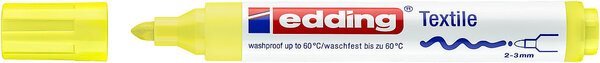 edding e-4500 Textile Marker Neon Yellow (4-4500065) edding e-4500 Textile Marker Neon Yellow (4-4500065)