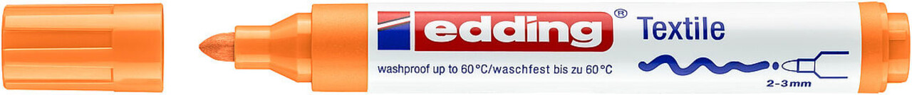 edding e-4500 Textile Marker Neon Orange (4-4500066) edding e-4500 Textile Marker Neon Orange (4-4500066)