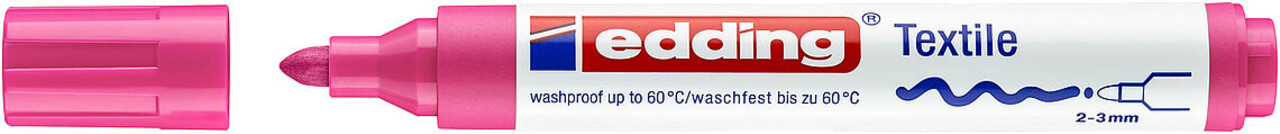 edding e-4500 Textile Marker Neon Pink (4-4500069) edding e-4500 Textile Marker Neon Pink (4-4500069)