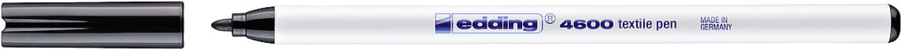 edding e-4600 Textile Pen Black (4-4600001) edding e-4600 Textile Pen Black (4-4600001)