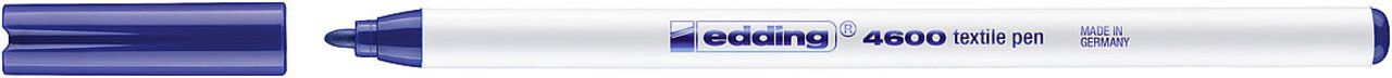 edding e-4600 Textile Pen Blue (4-4600003)