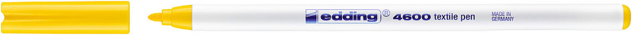 edding e-4600 Textile Pen Yellow (4-4600005)