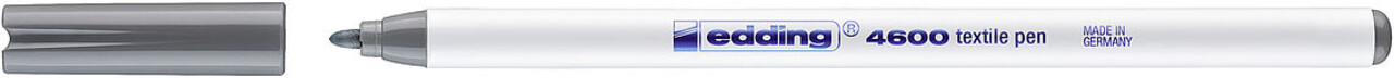 edding e-4600 Textile Pen Grey (4-4600012)