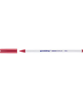 edding e-4600 Textile Pen Carmine Red (4-4600019)