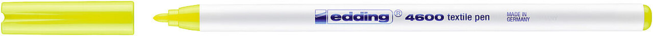 edding e-4600 Textile Pen Neon Yellow (4-4600065) edding e-4600 Textile Pen Neon Yellow (4-4600065)