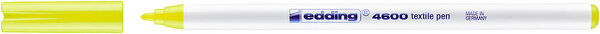 edding e-4600 Textile Pen Neon Yellow (4-4600065) edding e-4600 Textile Pen Neon Yellow (4-4600065)
