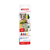 edding e-4600 Textile Pen Set Basic Colours (5pcs) (4-4600-5)